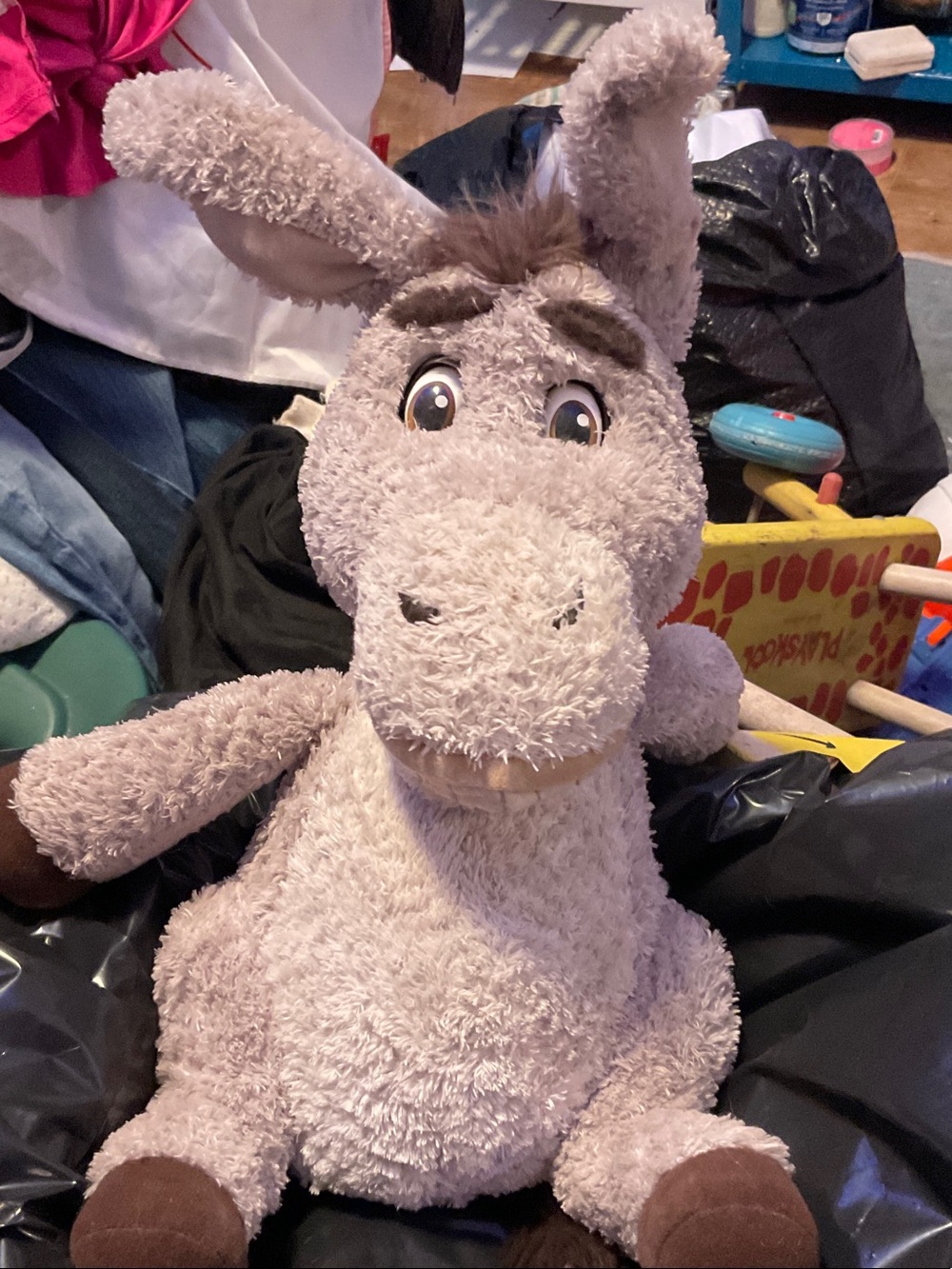 DreamWorks Plush Donkey  Yap and Nap works and moves 2007